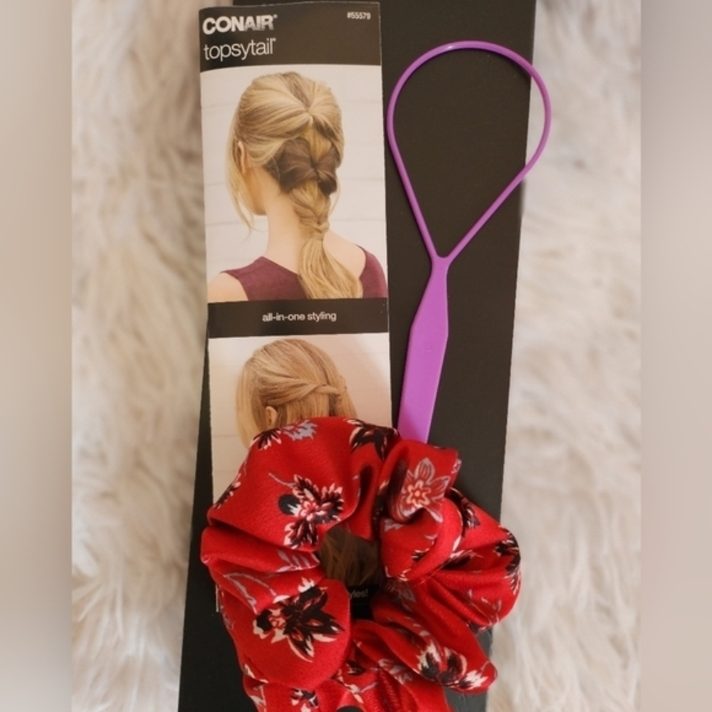 Conair topsytail tool with scrunchie
